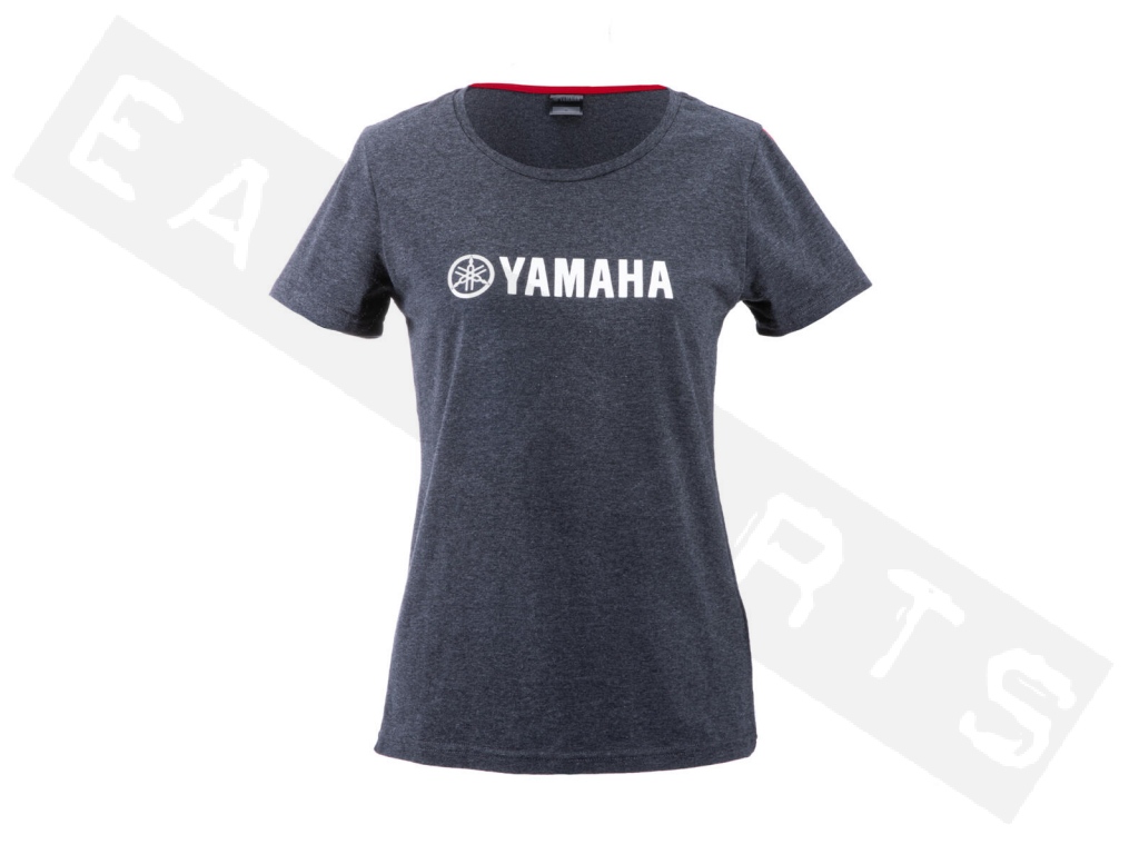 Yamaha T-shirt YAMAHA REVS Klerks women grey - Genuine parts - EasyParts.com - Order scooter parts, parts and accessories