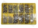 Assortment Box Nuts & Washers Stainless Steel (1000 pieces)